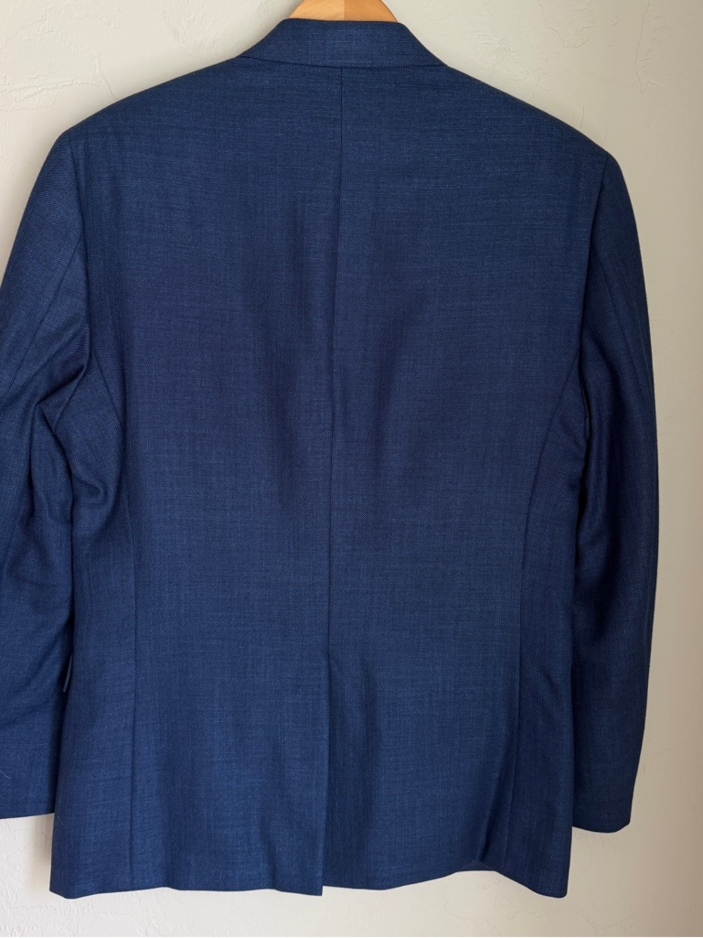 Lauren Ralph Lauren Men's Linen Blend Navy Blue Two Button Blazer Jacket Sz. 42R - Picture 11 of 12